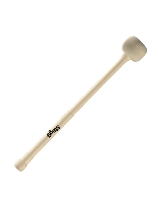  STAGG SMD-F2 Single maple mallet for marching / orchestral drum - Medium|MusicGoodDeal 