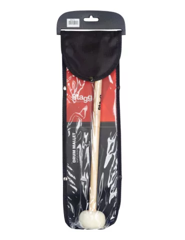  STAGG SMD-F3 Single maple mallet for marching / orchestral drum - Large|MusicGoodDeal 