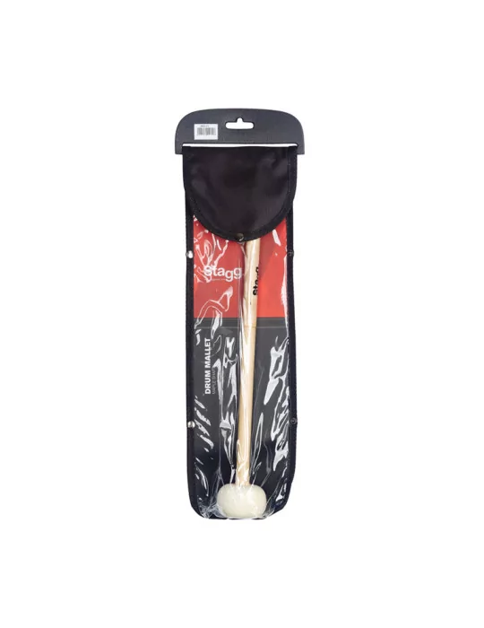  STAGG SMD-F3 Single maple mallet for marching / orchestral drum - Large|MusicGoodDeal 