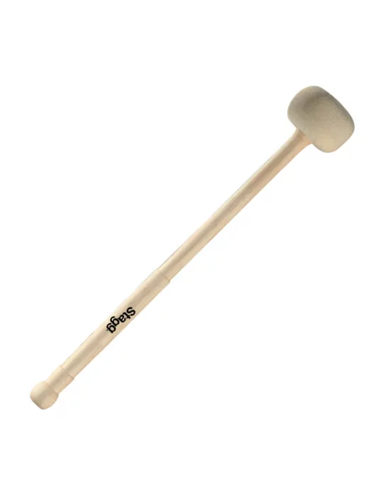  STAGG SMD-F3 Single maple mallet for marching / orchestral drum - Large|MusicGoodDeal 