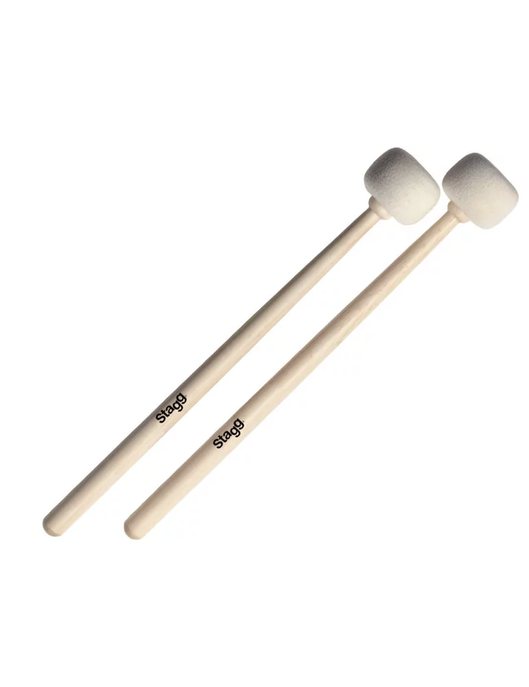  STAGG SMTIM F50 Timpani Paukenschlegel mit Ahorngriff und Filzkopf rund Durchmesser 50mm|MusicGoodDeal 