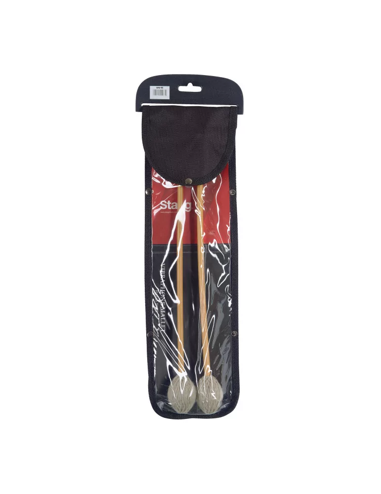  STAGG SMV-RS Par de mazos de ratán para Vibráfono - Suave|MusicGoodDeal 