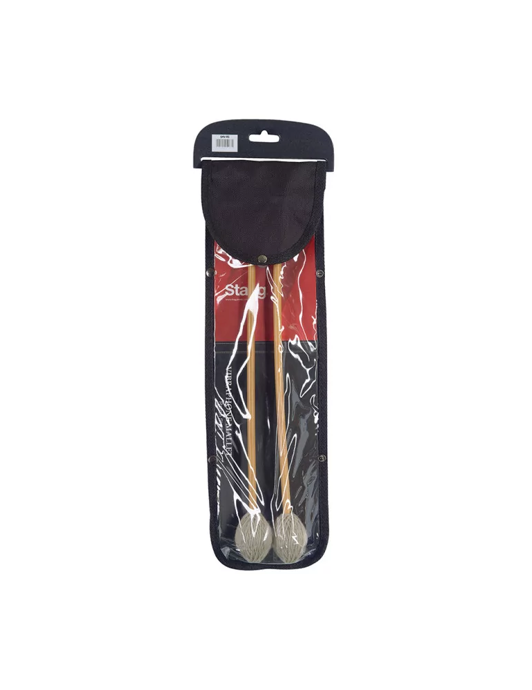  STAGG SMV-RS Par de mazos de ratán para Vibráfono - Suave|MusicGoodDeal 