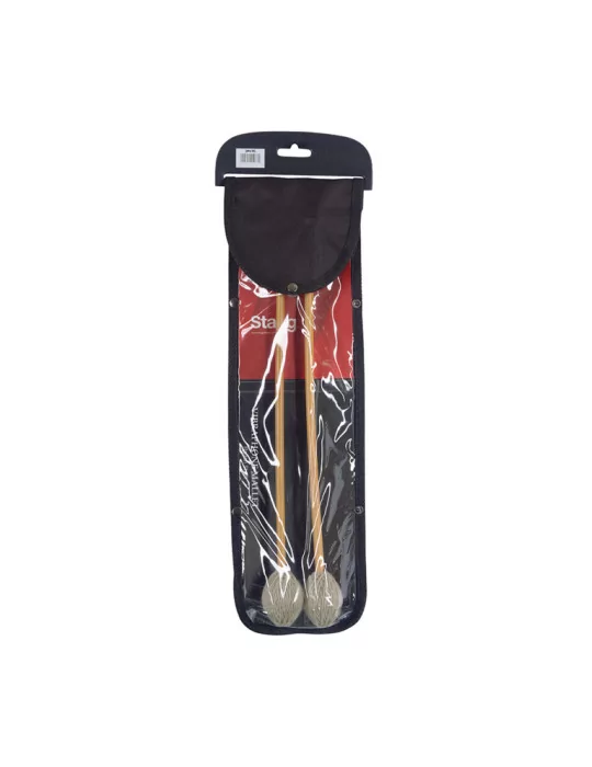  STAGG SMV-RS Par de mazos de ratán para Vibráfono - Suave|MusicGoodDeal 