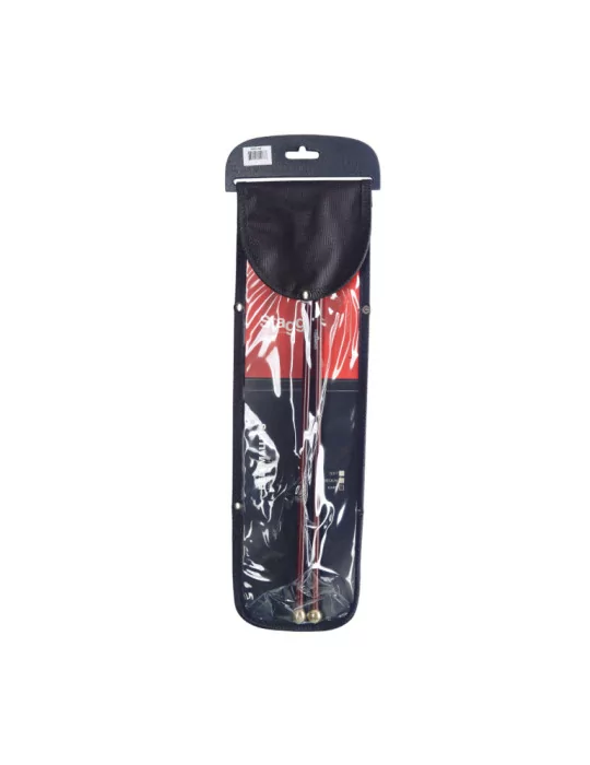  STAGG SMB-WB Par de mazos de arce para campana, con cabeza de latón|MusicGoodDeal 