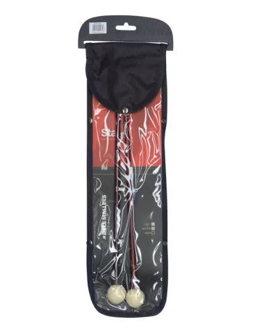  STAGG SMB-WN1 Par de mazos de arce para campana, con cabeza de nailon blanco|MusicGoodDeal 