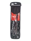  STAGG SMB-WR1 Par de mazos de arce para campana, con cabeza de goma negra|MusicGoodDeal 