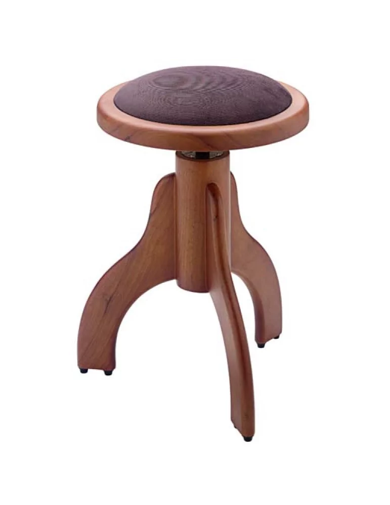  STAGG PS35 CHM VBR Matt Klavierhocker Farbe Wildkirsch mit braunem Samtbezug|MusicGoodDeal 