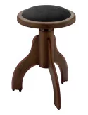  STAGG PS35 RWM VBK Matt Klavierhocker Farbe Palisander mit schwarzem Samtbezug|MusicGoodDeal 