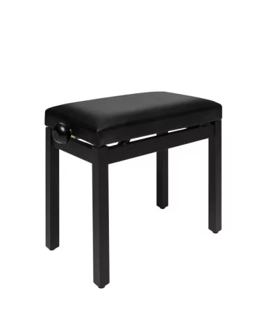  STAGG PB36 BKM SBK Klavierbank matt schwarz mit Vinylbezug in schwarz|MusicGoodDeal 