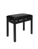  STAGG PB36 BKM SBK Klavierbank matt schwarz mit Vinylbezug in schwarz|MusicGoodDeal 