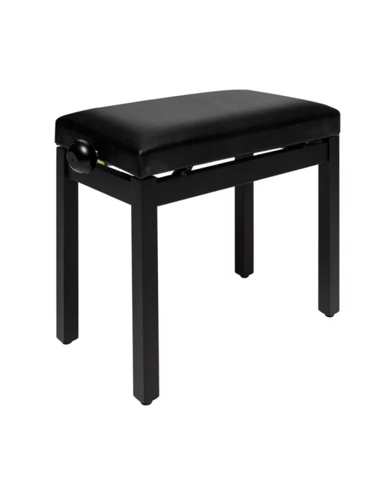  STAGG PB36 BKM SBK Klavierbank matt schwarz mit Vinylbezug in schwarz|MusicGoodDeal 