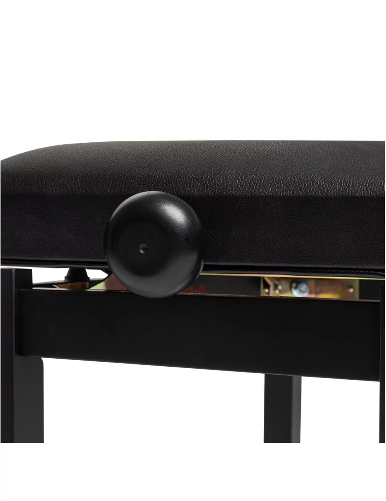  STAGG PB36 BKM SBK Klavierbank matt schwarz mit Vinylbezug in schwarz|MusicGoodDeal 