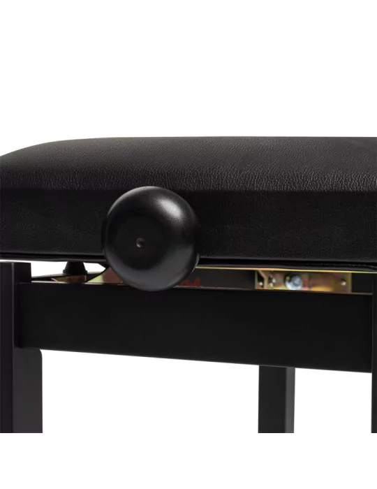  STAGG PB36 BKM SBK Klavierbank matt schwarz mit Vinylbezug in schwarz|MusicGoodDeal 