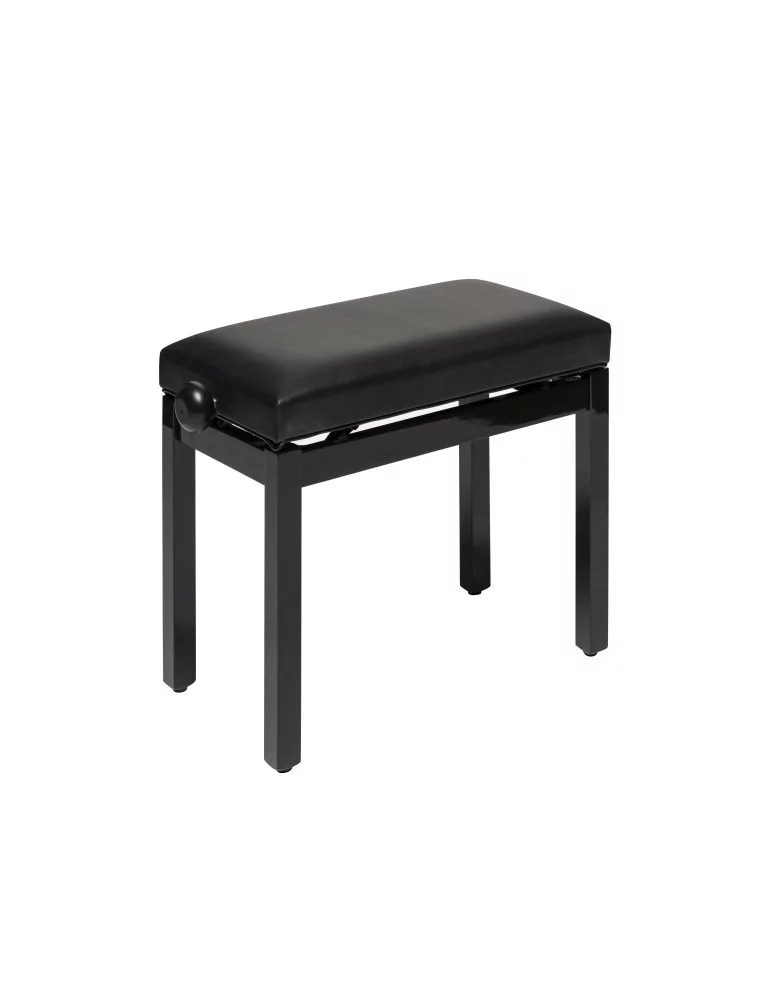  STAGG PB36 BKP SBK Banco de piano, negro brillante, con bola de skai negra|MusicGoodDeal 