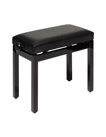  STAGG PB36 BKP SBK Klavierbank hochglänzend schwarz mit Vinylbezug in schwarz|MusicGoodDeal  2