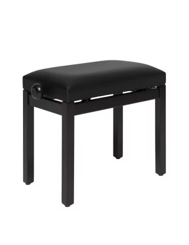  STAGG PB36 RWM SBK Klavierbank matt Farbe Palisander mit Vinylbezug in schwarz|MusicGoodDeal 