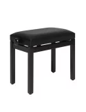  STAGG PB36 RWM SBK Klavierbank matt Farbe Palisander mit Vinylbezug in schwarz|MusicGoodDeal 