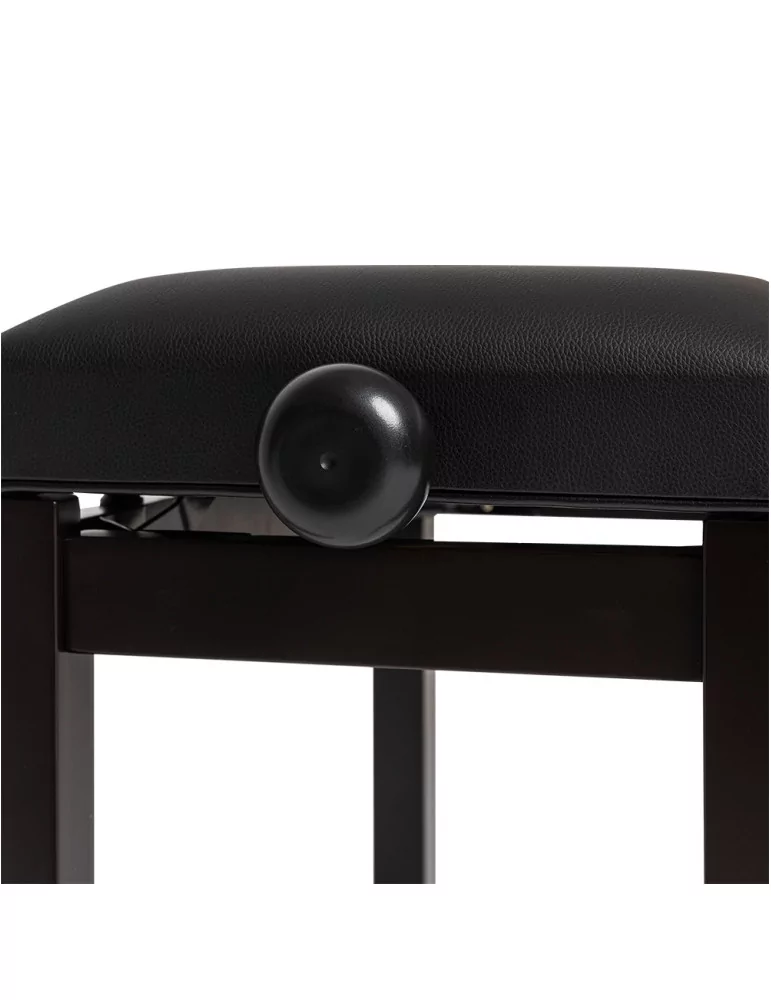  STAGG PB36 RWM SBK Matt piano bench, rosewood colour, with black vinyl top|MusicGoodDeal 