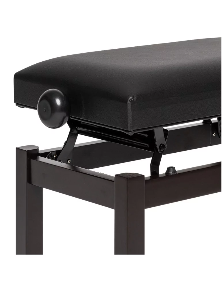  STAGG PB36 RWM SBK Matt piano bench, rosewood colour, with black vinyl top|MusicGoodDeal 