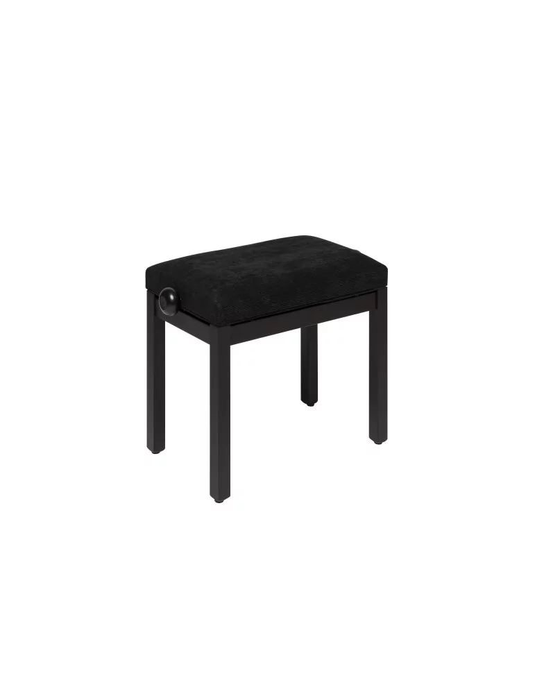  STAGG PB36 RWM VBK Klavierbank matt Farbe Palisander mit Samtbezug in schwarz|MusicGoodDeal 