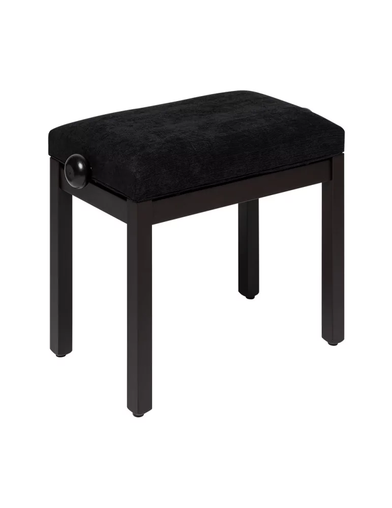  STAGG PB36 RWM VBK Klavierbank matt Farbe Palisander mit Samtbezug in schwarz|MusicGoodDeal 