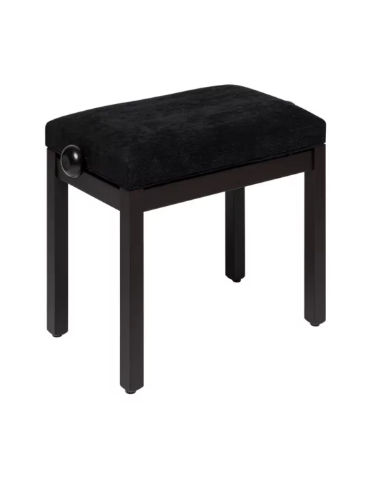  STAGG PB36 RWM VBK Klavierbank matt Farbe Palisander mit Samtbezug in schwarz|MusicGoodDeal 