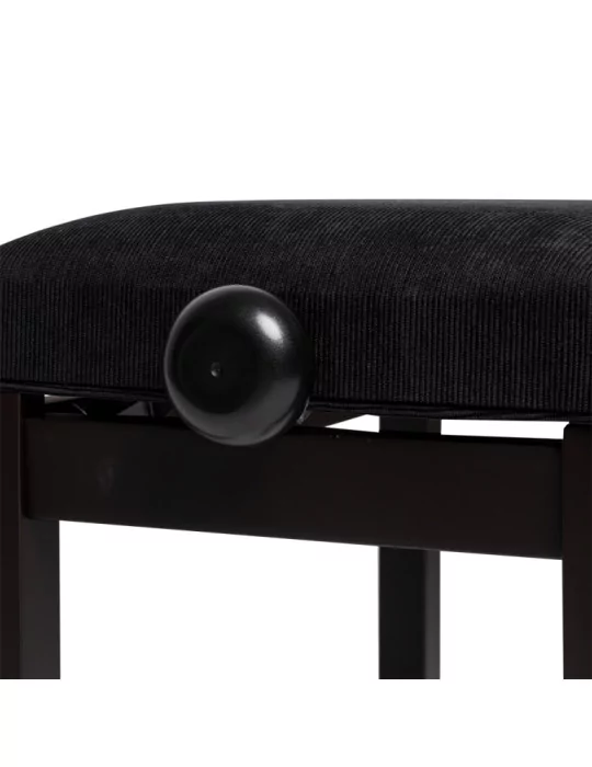  STAGG PB36 RWM VBK Klavierbank matt Farbe Palisander mit Samtbezug in schwarz|MusicGoodDeal 