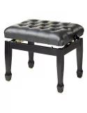  STAGG PB85 BKP SBK Hochglanz Schwarz Konzert Klavierbank mit feuerfester Sitzfläche in Kunstleder Schwarz|MusicGoodDeal 