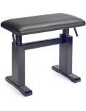  STAGG PBH 780 BKM LBK Matt Schwarz hydraulische Klavierbank Lederbezug feuerfest Schwarz|MusicGoodDeal 