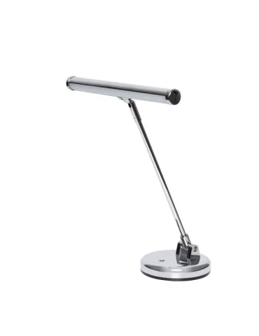  STAGG SPLED 15-2 CR Chrome battery-powered or mains-operated LED piano or desk lamp|MusicGoodDeal 