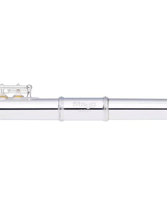  STAGG WS-FL211S C Querflöte geschlossene Klappen vorgezogenes G versilbert|MusicGoodDeal 