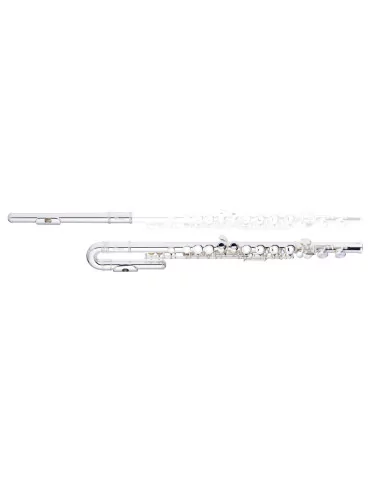  STAGG WS-FL221S C flute, 2 head joints w/curved, closed holes, offset G, split E|MusicGoodDeal 
