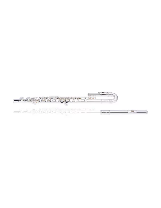  STAGG WS-FL221S C Querflöte 2 Kopfstücke (m. gebogenen) geschlossene Klappen vorgezogenes G versilbert|MusicGoodDeal 