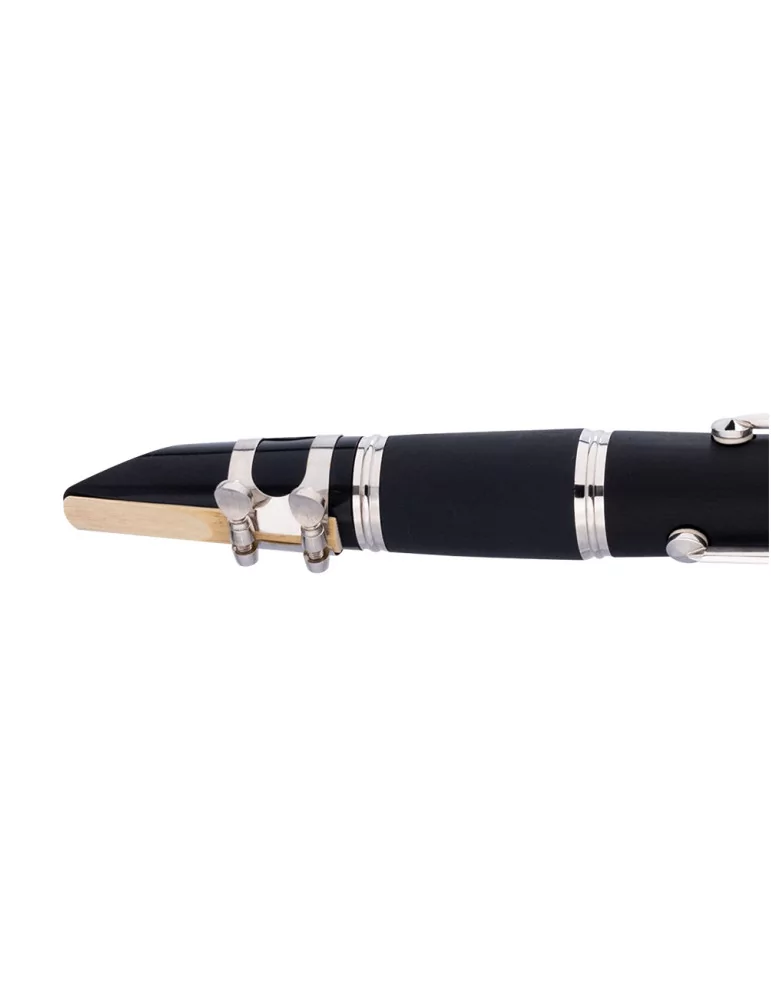  STAGG WS-CL210S Bb clarinet, Boehm system, ABS body and nickel-plated keys and rings|MusicGoodDeal 
