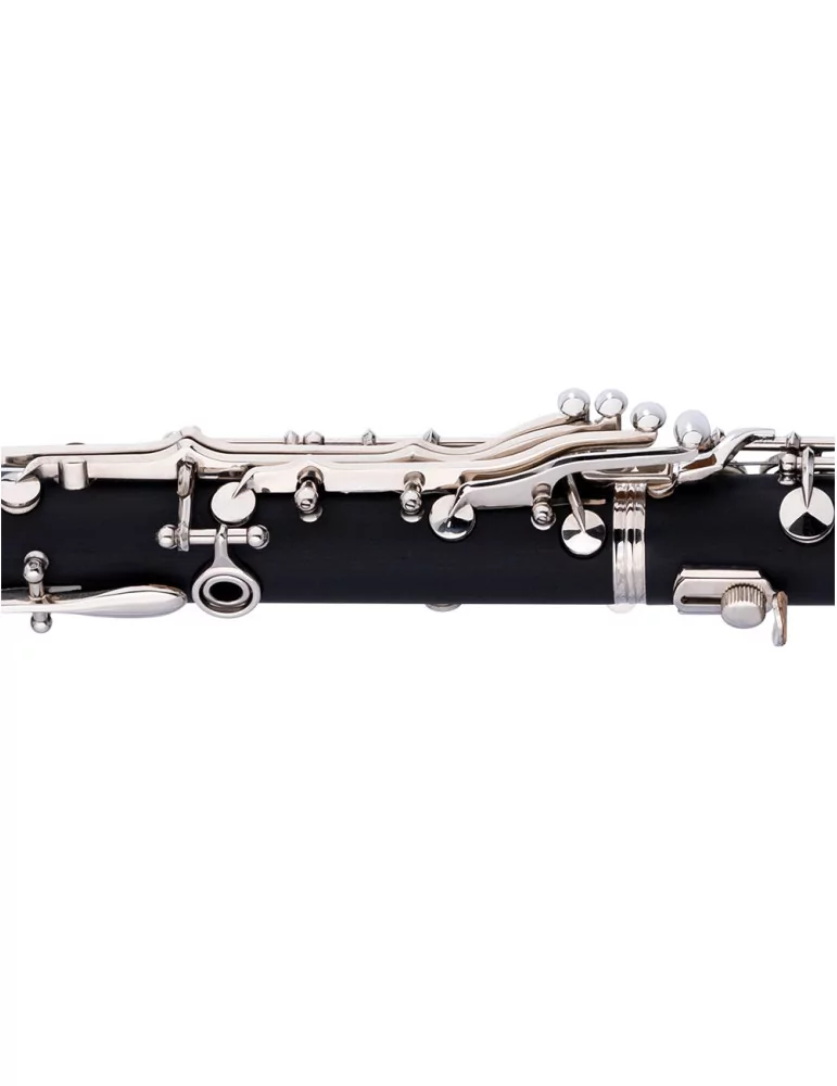 STAGG WS-CL210S Bb clarinet, Boehm system, ABS body and nickel-plated keys and rings|MusicGoodDeal 