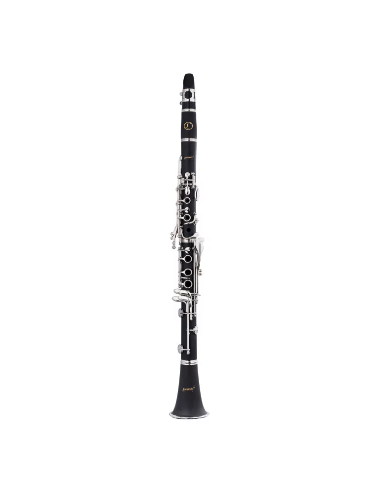  STAGG LV-CL4100 Bb Clarinet, ABS body, Boehm system, Nickel plated|MusicGoodDeal 