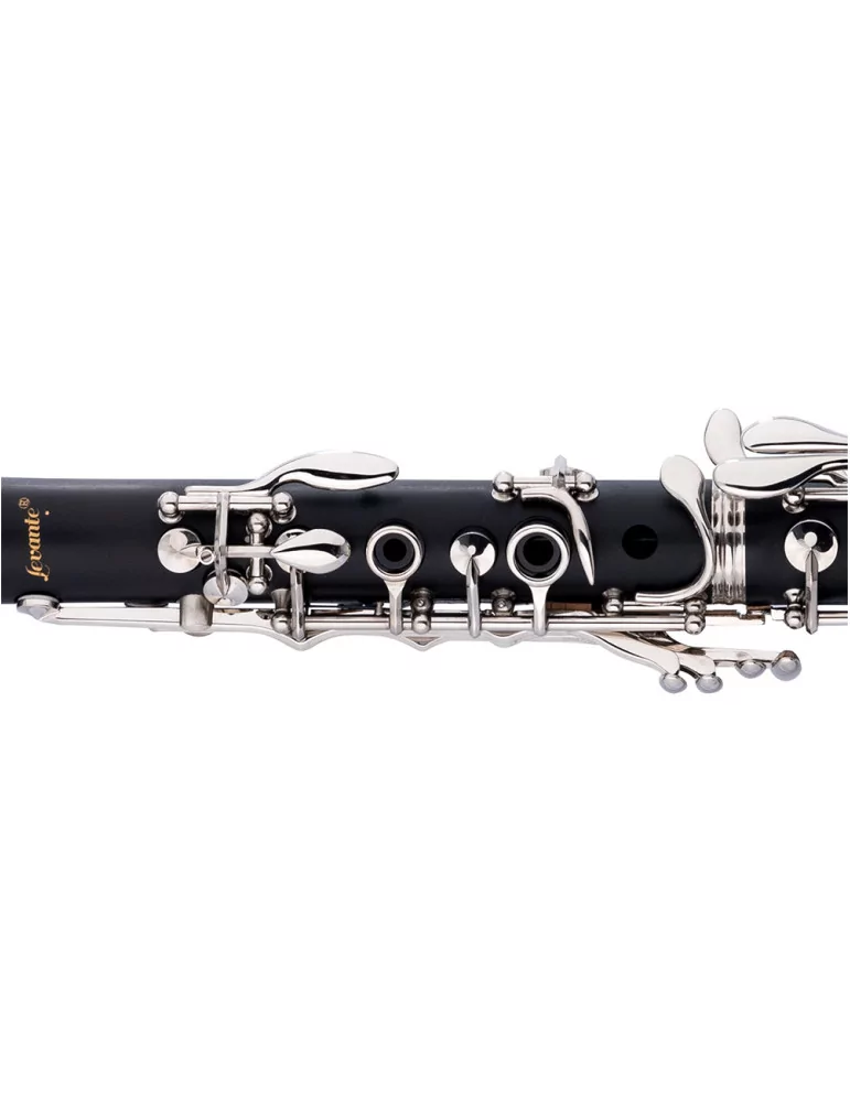 STAGG LV-CL4100 Bb Clarinet, ABS body, Boehm system, Nickel plated|MusicGoodDeal 