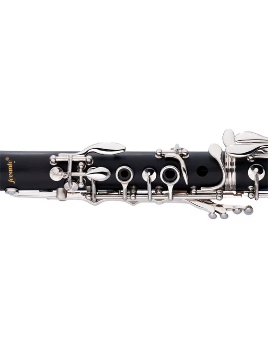  STAGG LV-CL4100 Bb Clarinet, ABS body, Boehm system, Nickel plated|MusicGoodDeal 