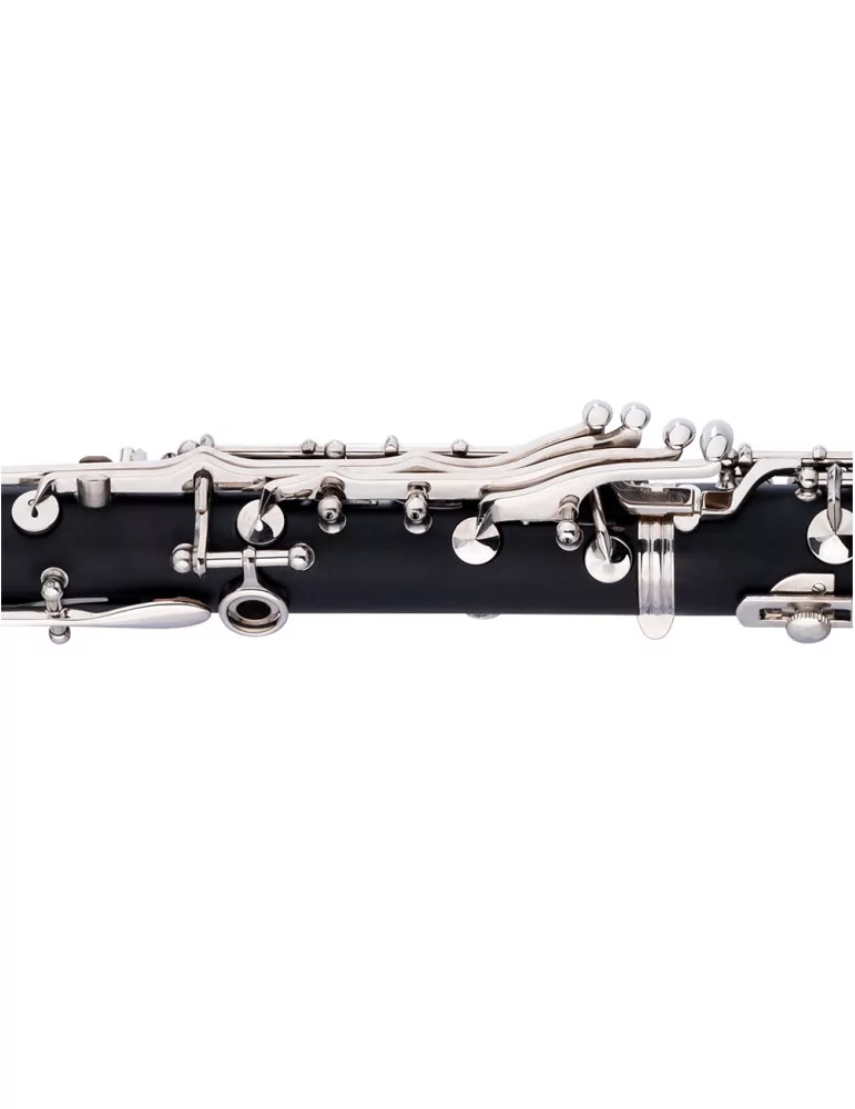  STAGG LV-CL4100 Bb Clarinet, ABS body, Boehm system, Nickel plated|MusicGoodDeal 