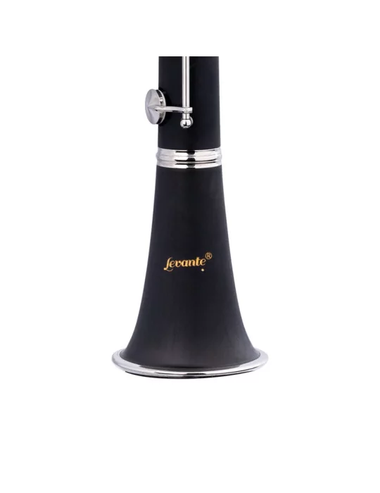  STAGG LV-CL4100 Bb Clarinet, ABS body, Boehm system, Nickel plated|MusicGoodDeal 