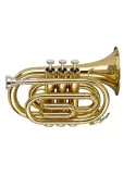  STAGG WS-TR245S Bb Pocket Trumpet, ML-bore, Brass body material|MusicGoodDeal 