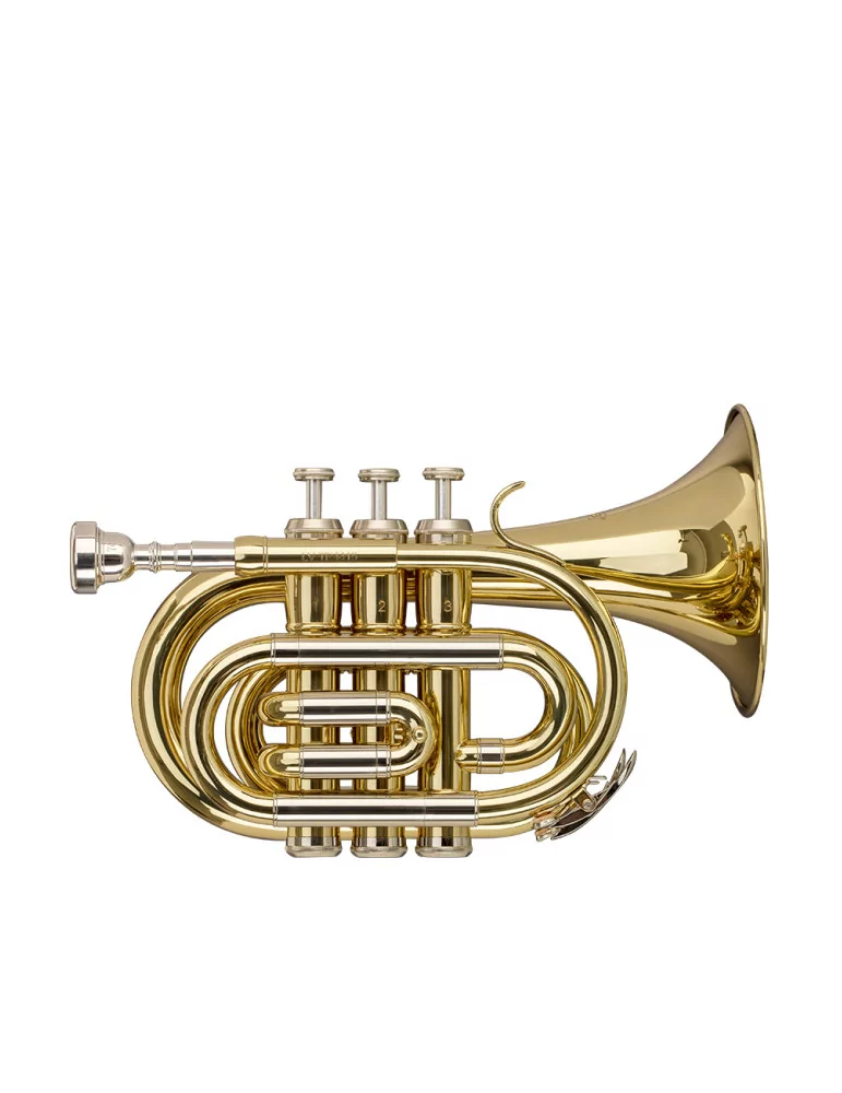  STAGG Trompette de poche en Sib, avec pavillon de trompette en sib standard|MusicGoodDeal 