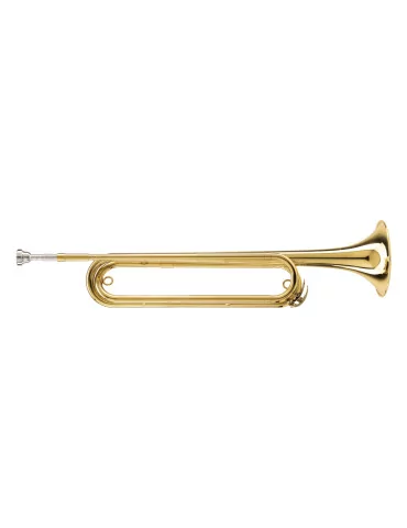  STAGG LV-FS4305 Eb Fanfare Trumpet Cavalry, body in brass|MusicGoodDeal 