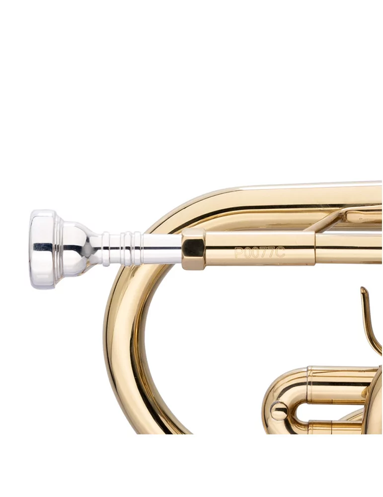  STAGG WS-CR215S Bb-Cornet, ML-bore, Brass body material|MusicGoodDeal 