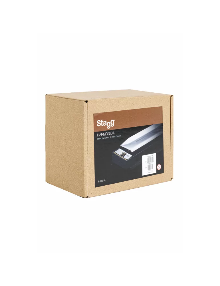  STAGG BJH-B20 BB Blues Harmonica in Bb|MusicGoodDeal 