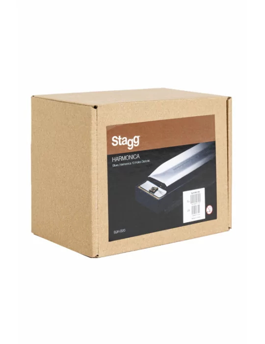  STAGG BJH-B20 BB Blues Harmonica in Bb|MusicGoodDeal 