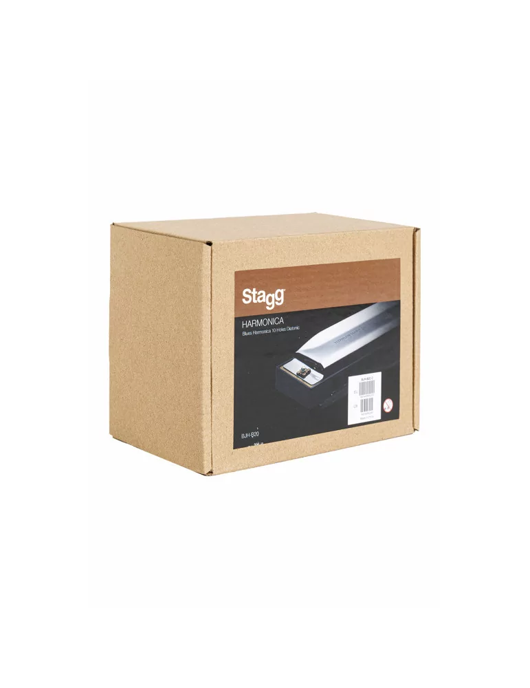  STAGG BJH-B20 C Blues Harmonica in C major|MusicGoodDeal 