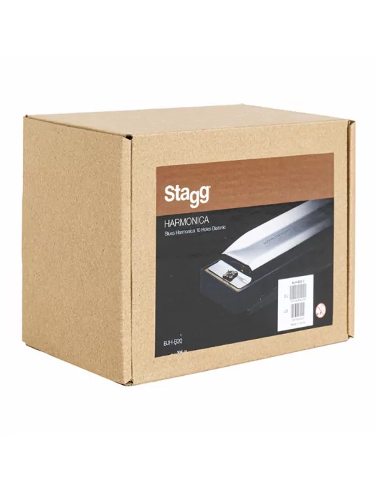 STAGG BJH-B20 C Blues Harmonica in C major|MusicGoodDeal 