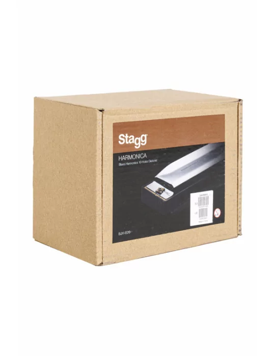  STAGG BJH-B20 D Blues Harmonica in D major|MusicGoodDeal 